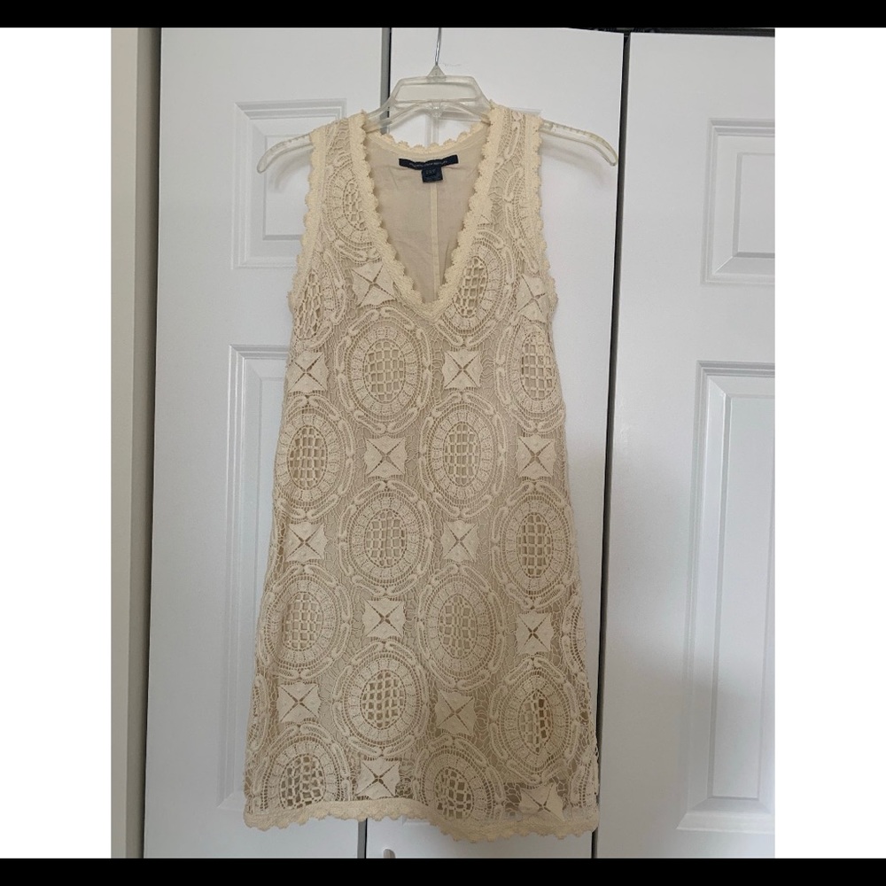 French Connection Crochet Dress
